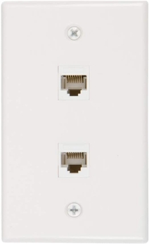 Ethernet wall outlet